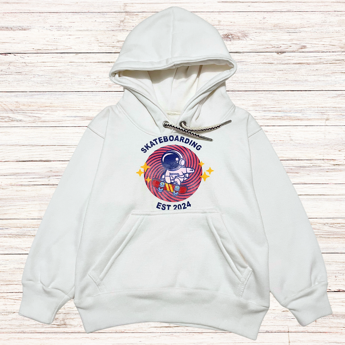 Hoodie para niños - Marfil