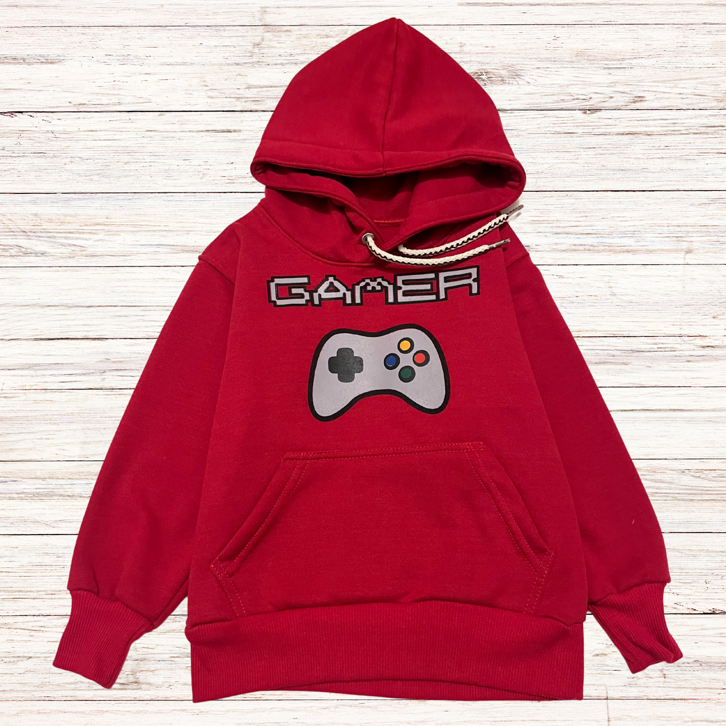 Hoodie para niños - Rojo (Gamer)