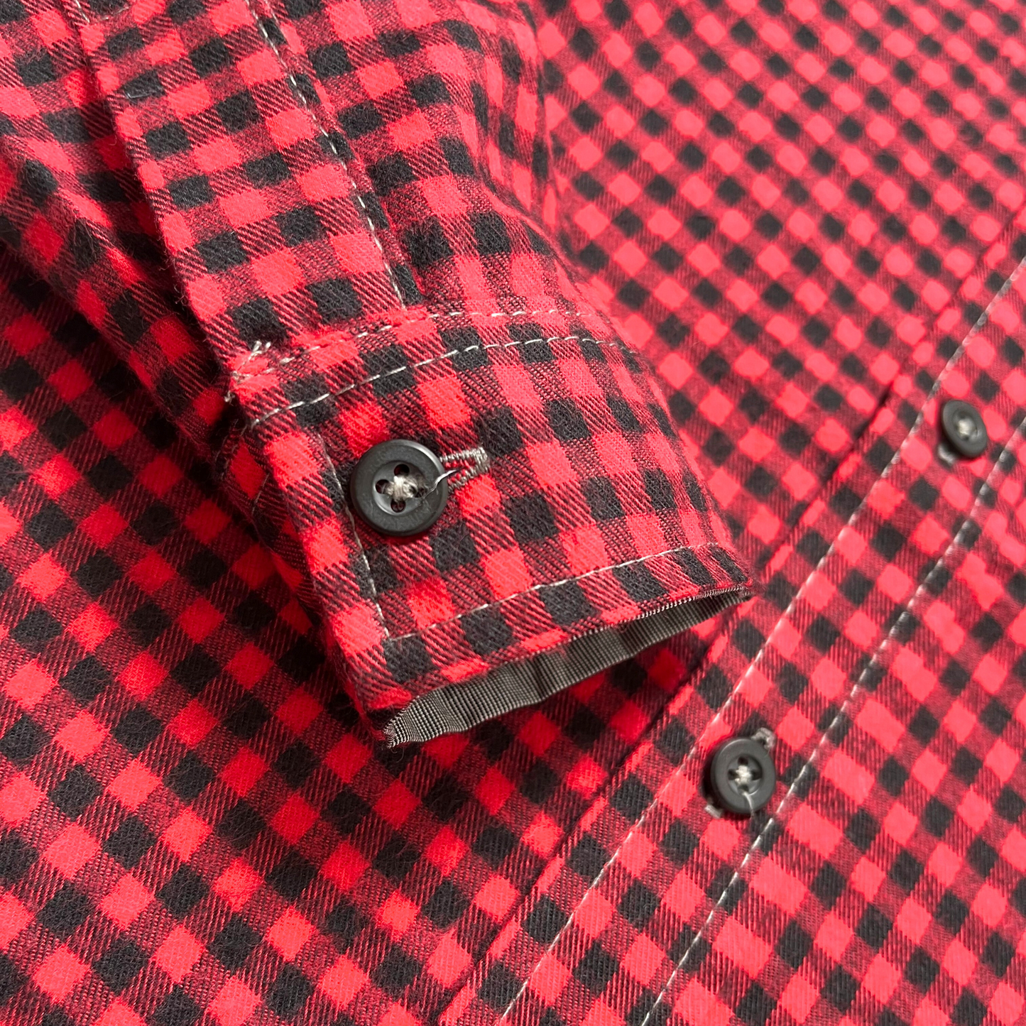 Camisa leñadora - Rojo/negro