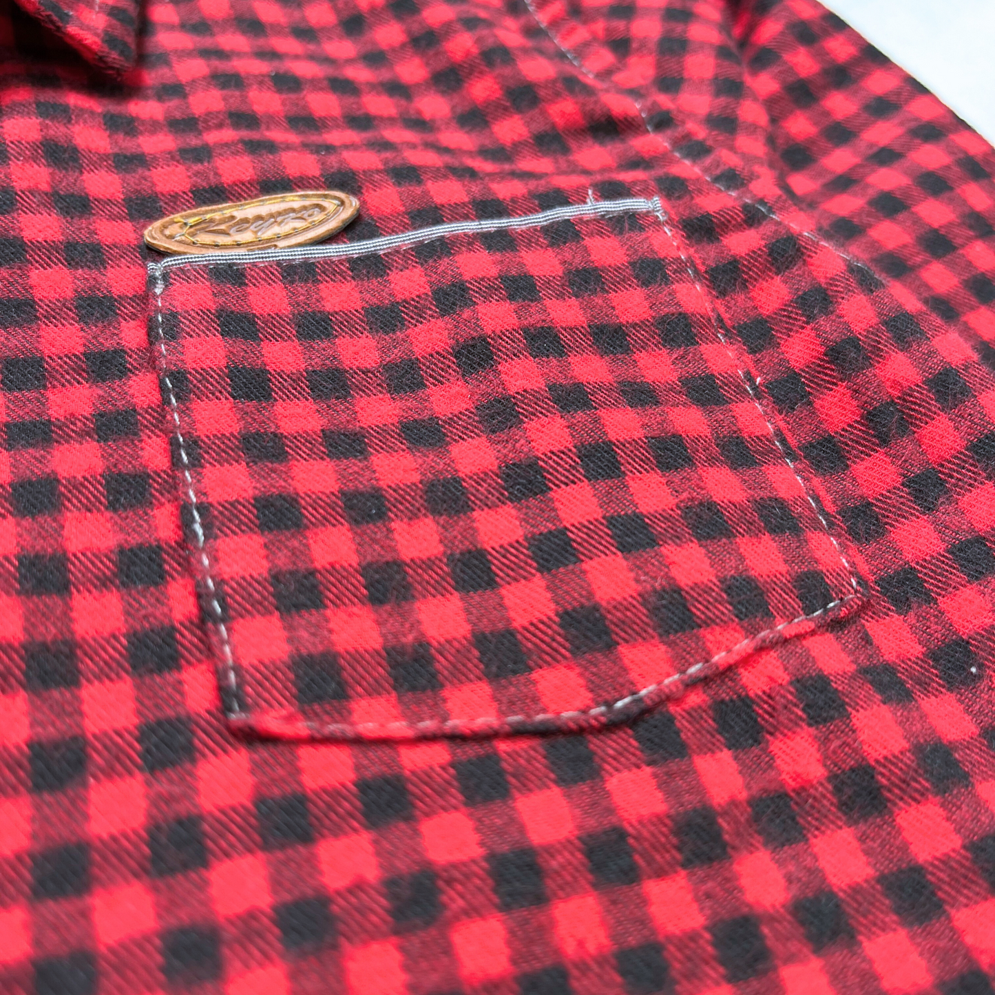 Camisa leñadora - Rojo/negro