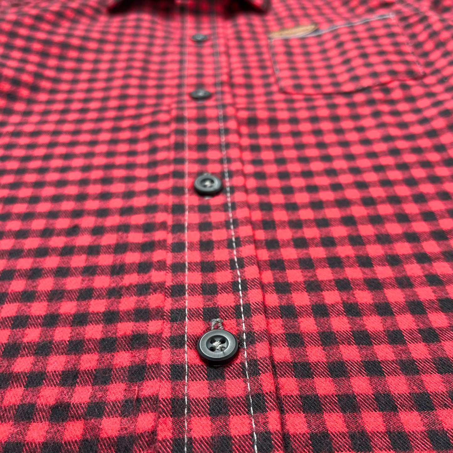 Camisa leñadora - Rojo/negro
