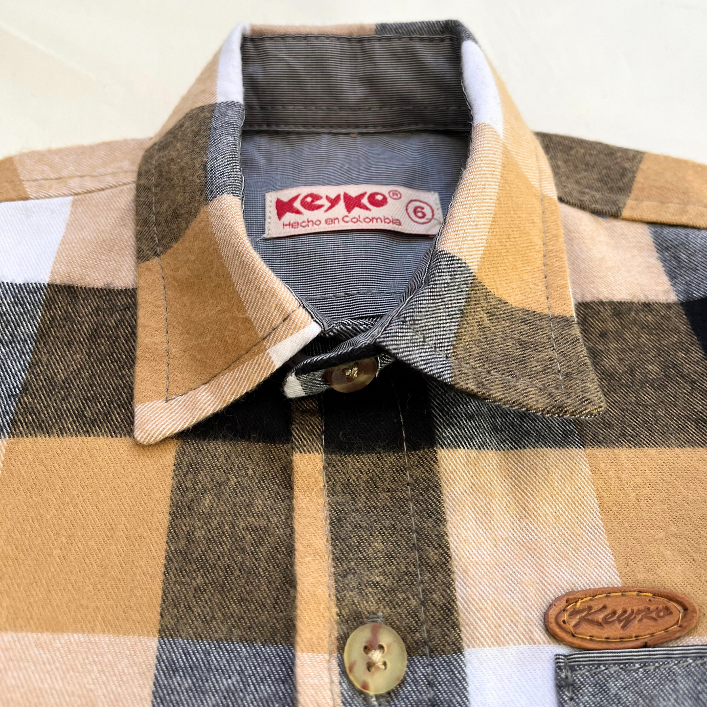 Camisa leñadora - Beige