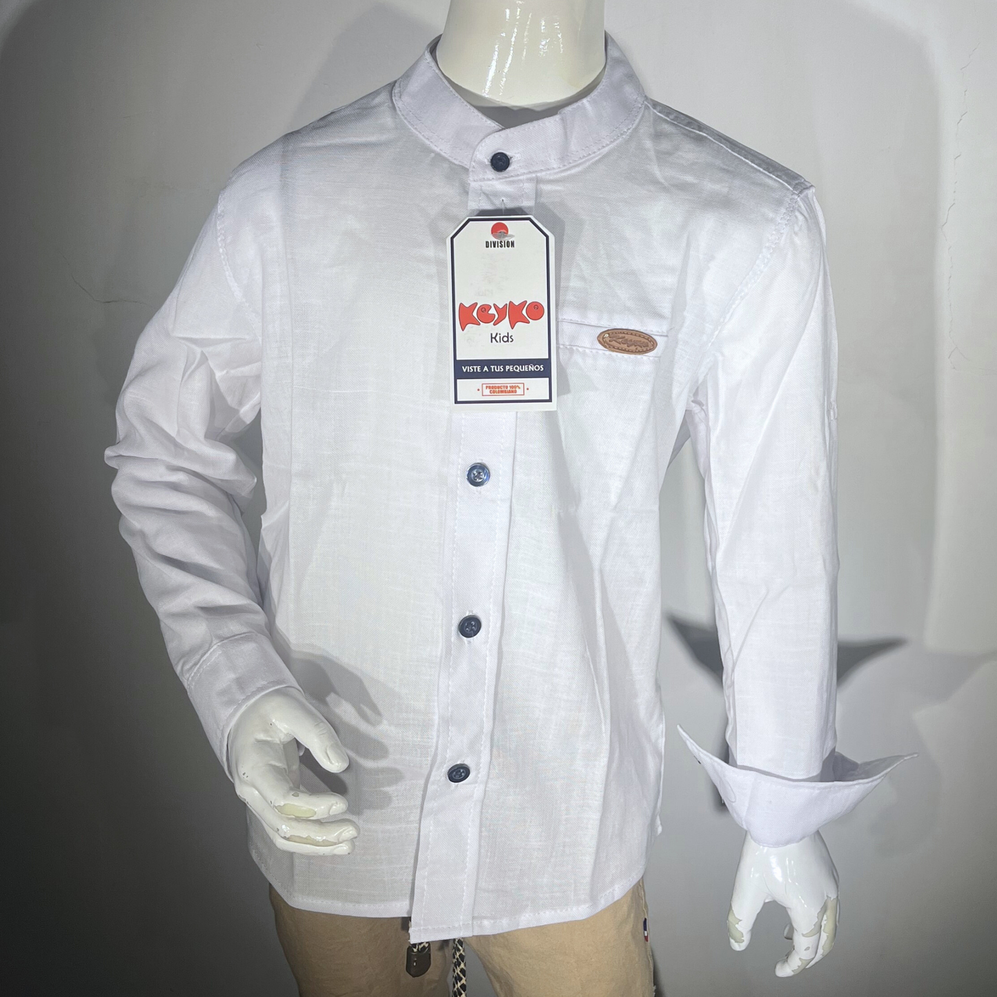 Camisa lino - blanco