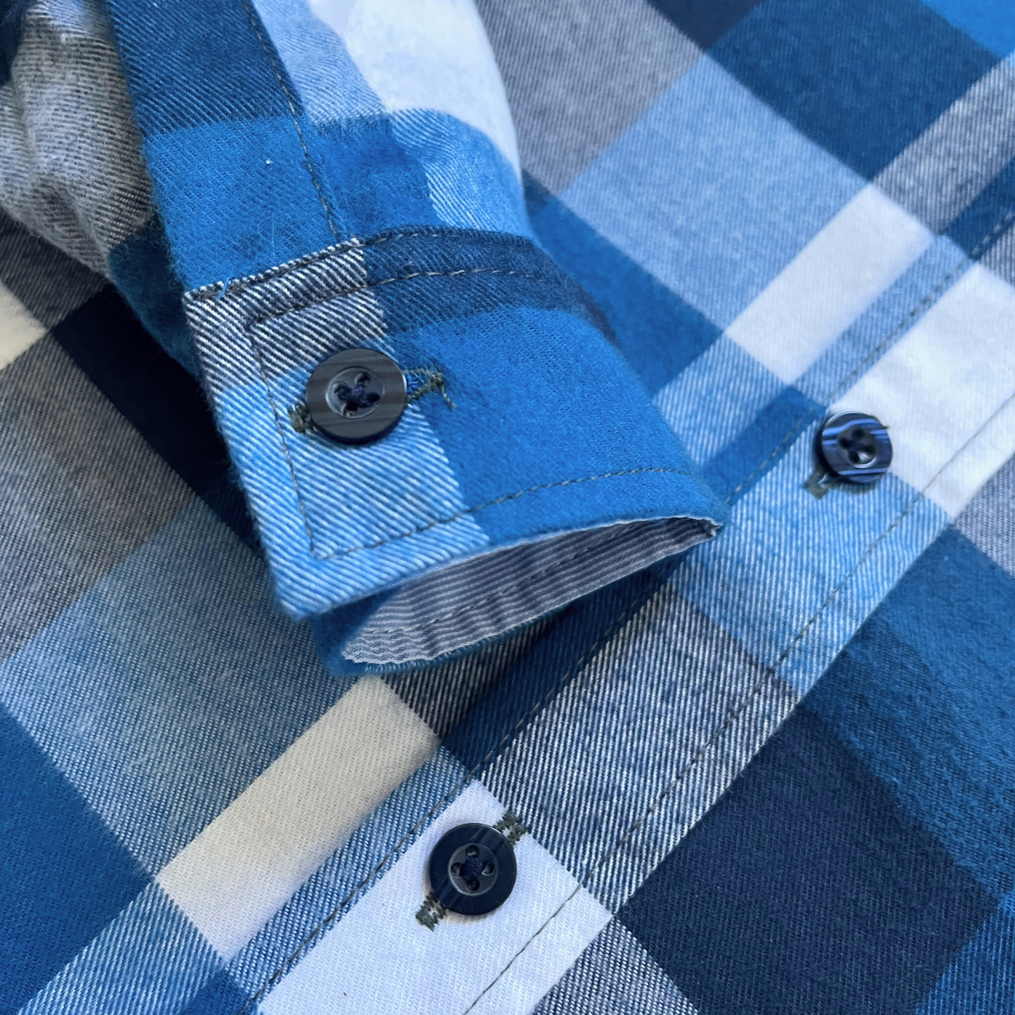 Camisa leñadora - Azul