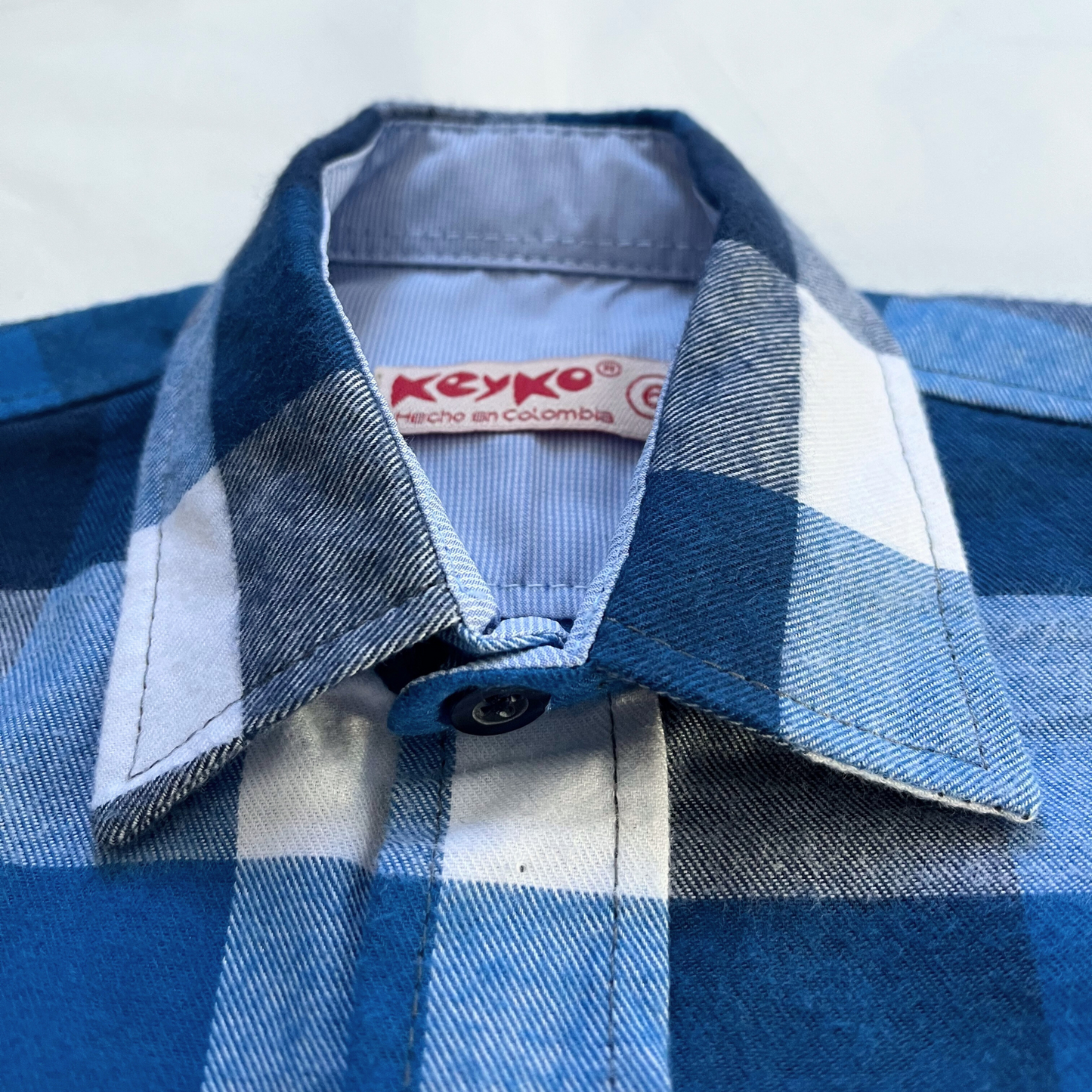 Camisa leñadora - Azul
