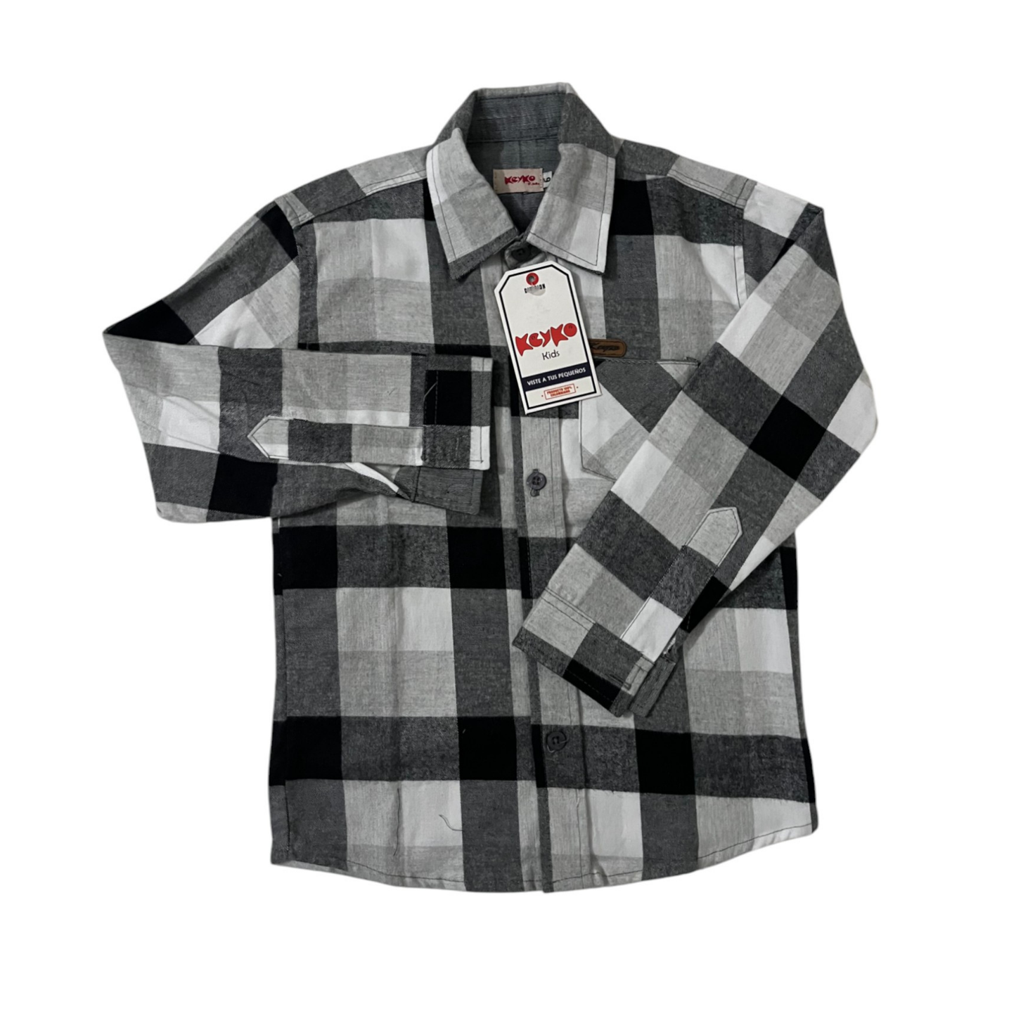 Camisa leñadora - Gris/negro