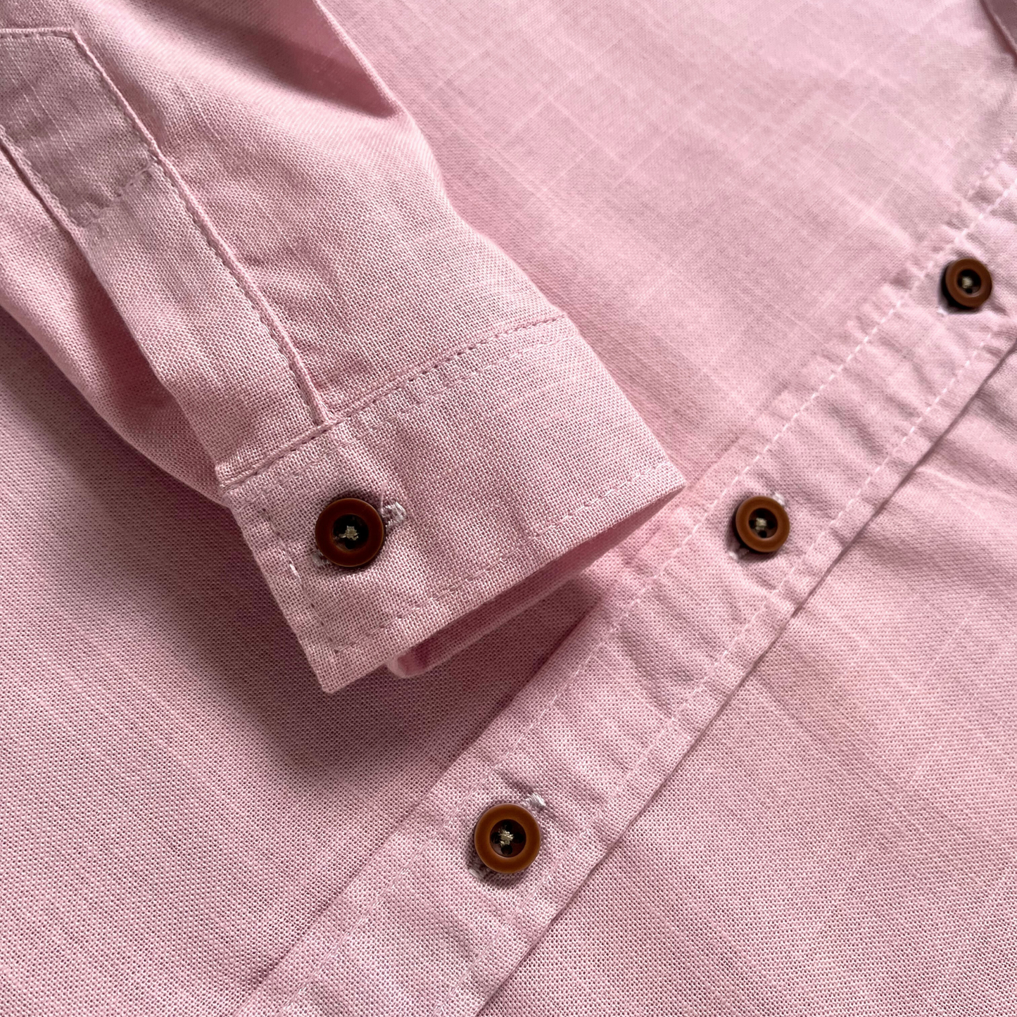 Camisa lino - Rosada