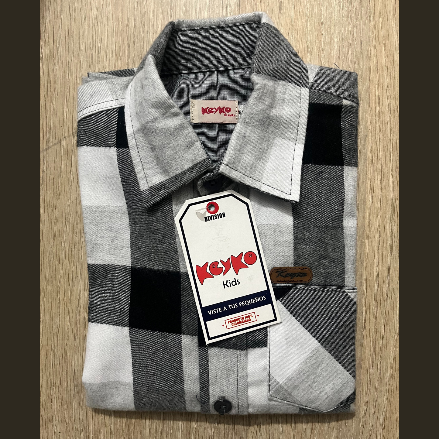Camisa leñadora - Gris/negro