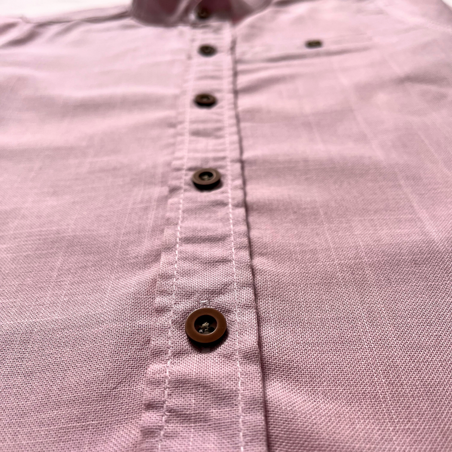 Camisa lino - Rosada