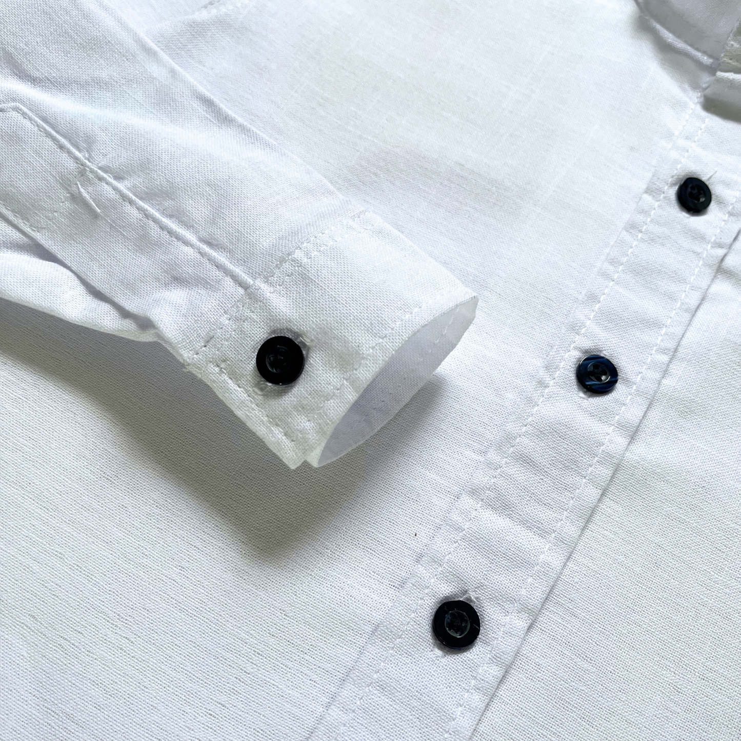 Camisa lino - blanco
