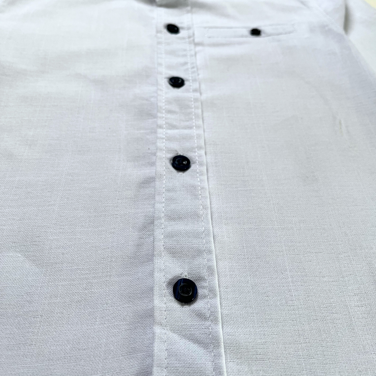 Camisa lino - blanco