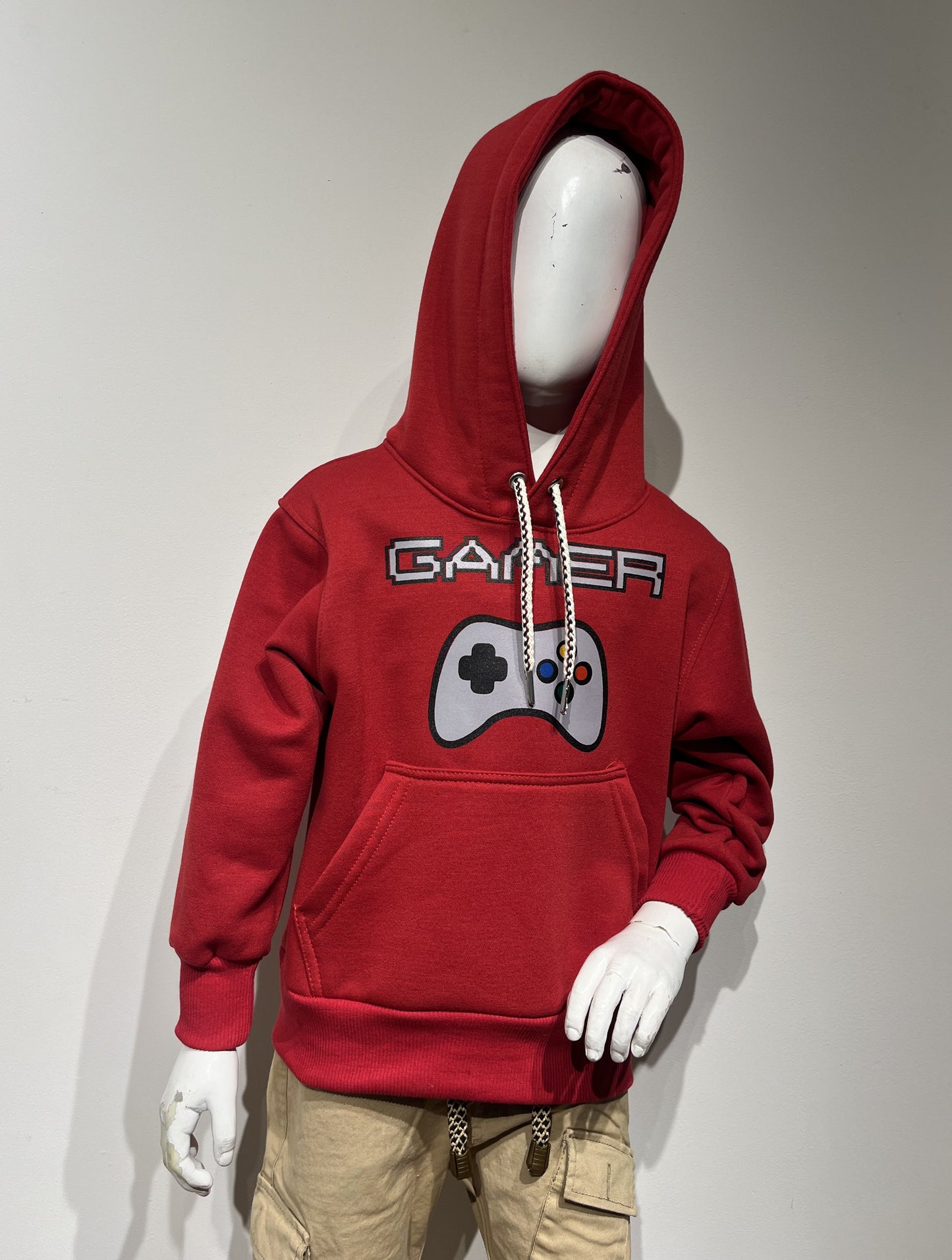 Hoodie para niños - Rojo (Gamer)