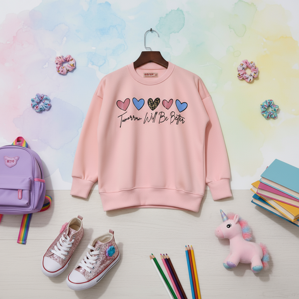 Buzo para niña - Rosado 1
