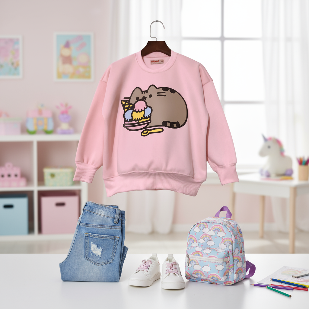 Buzo para niña - Rosado 2