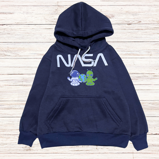 Hoodie para niños - Azul oscuro (Nasa)