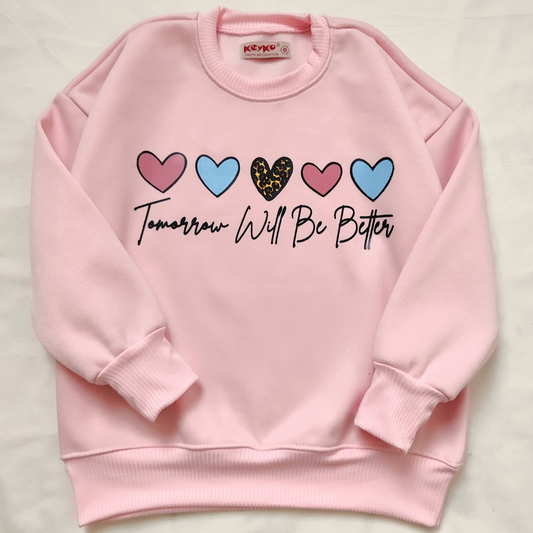 Buzo para niña - Rosado 1