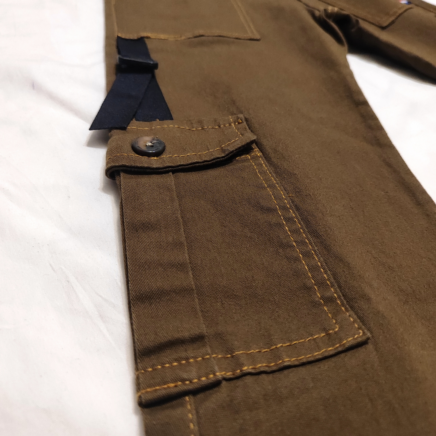 Pantalón niño Cargo - Café